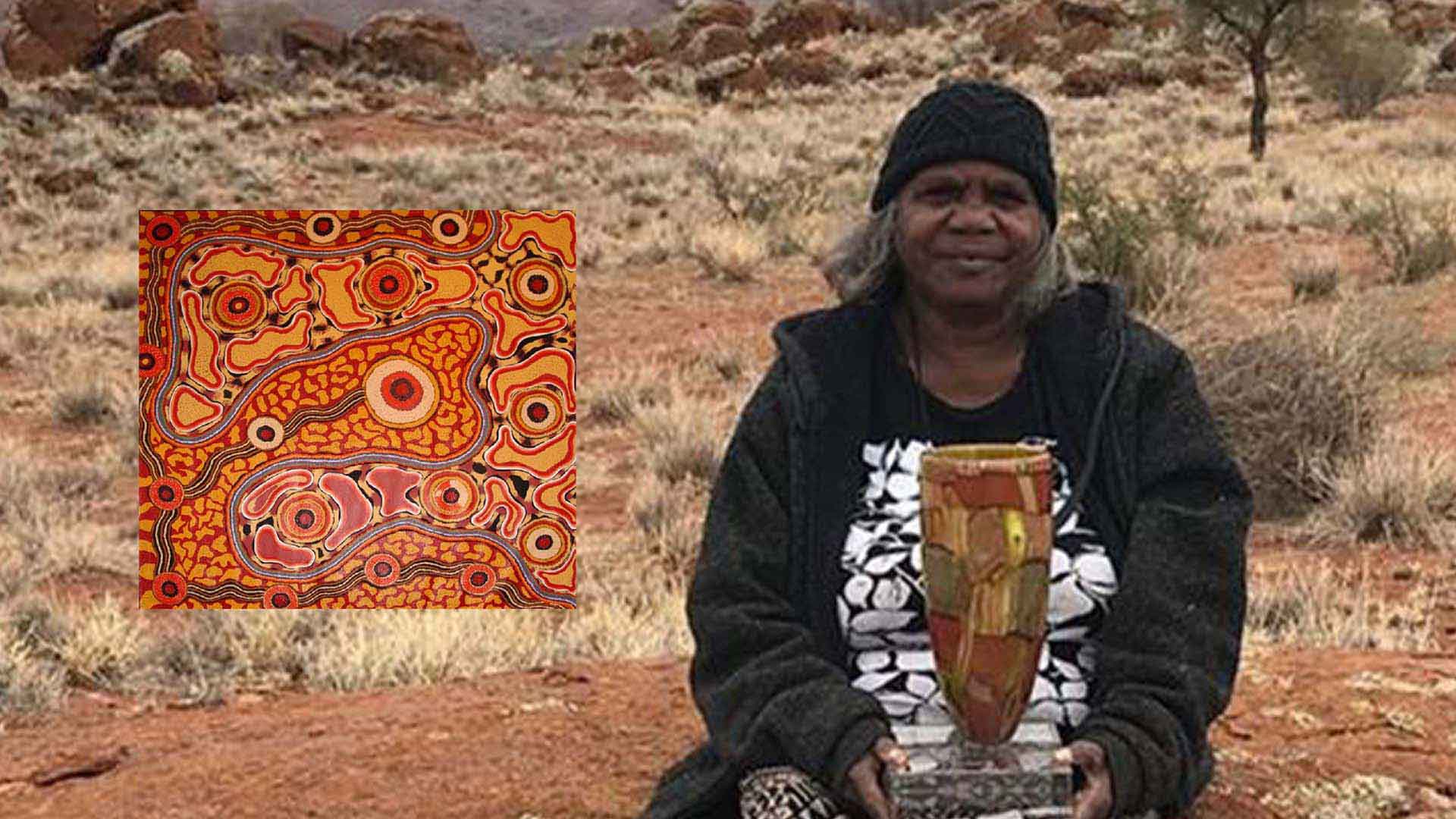 Alison Milyika Carroll honoured for her walka/tjukurpa art and as ...