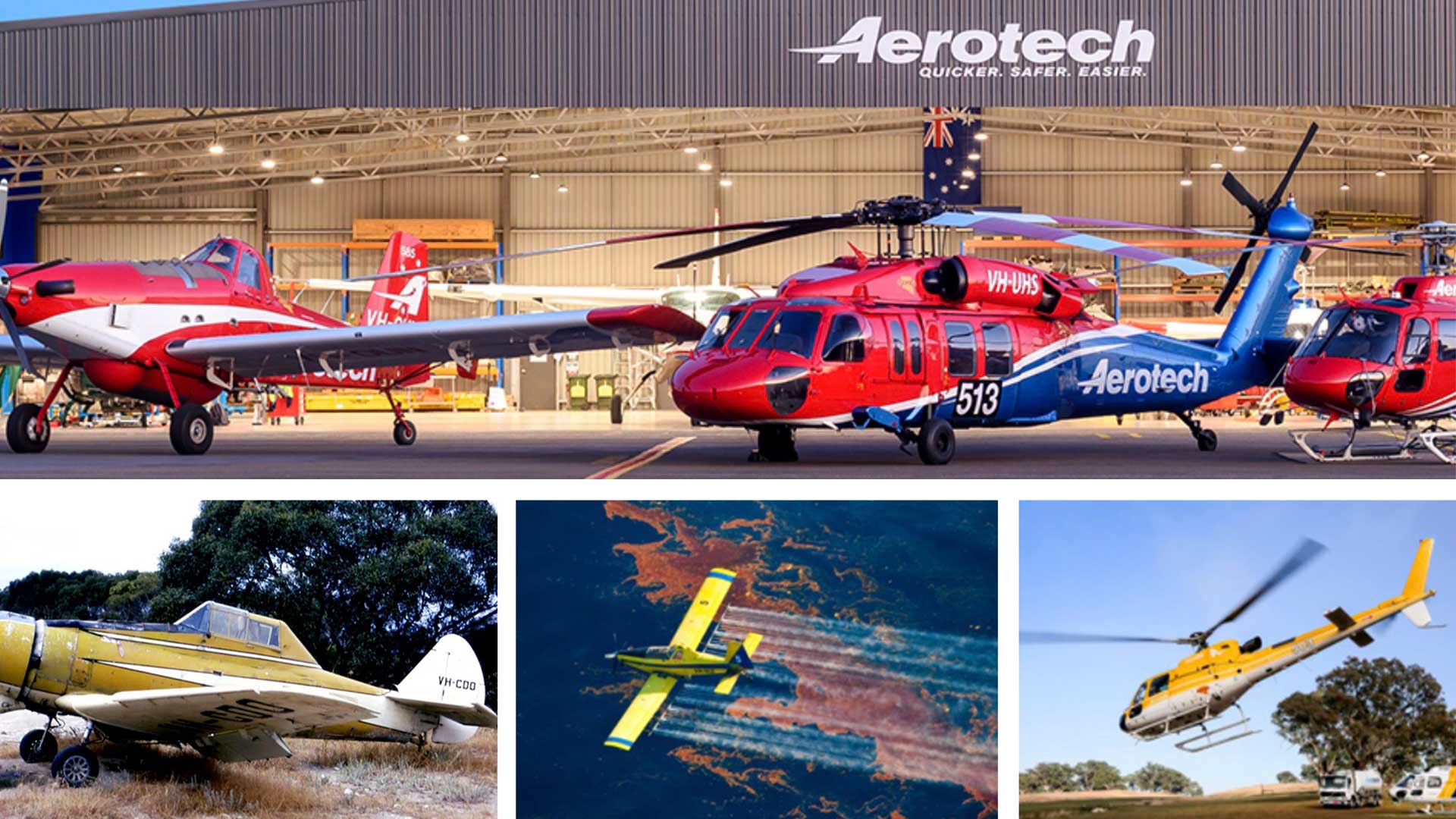 Aerotech largest South Australian privatelyowned aviation firm, from