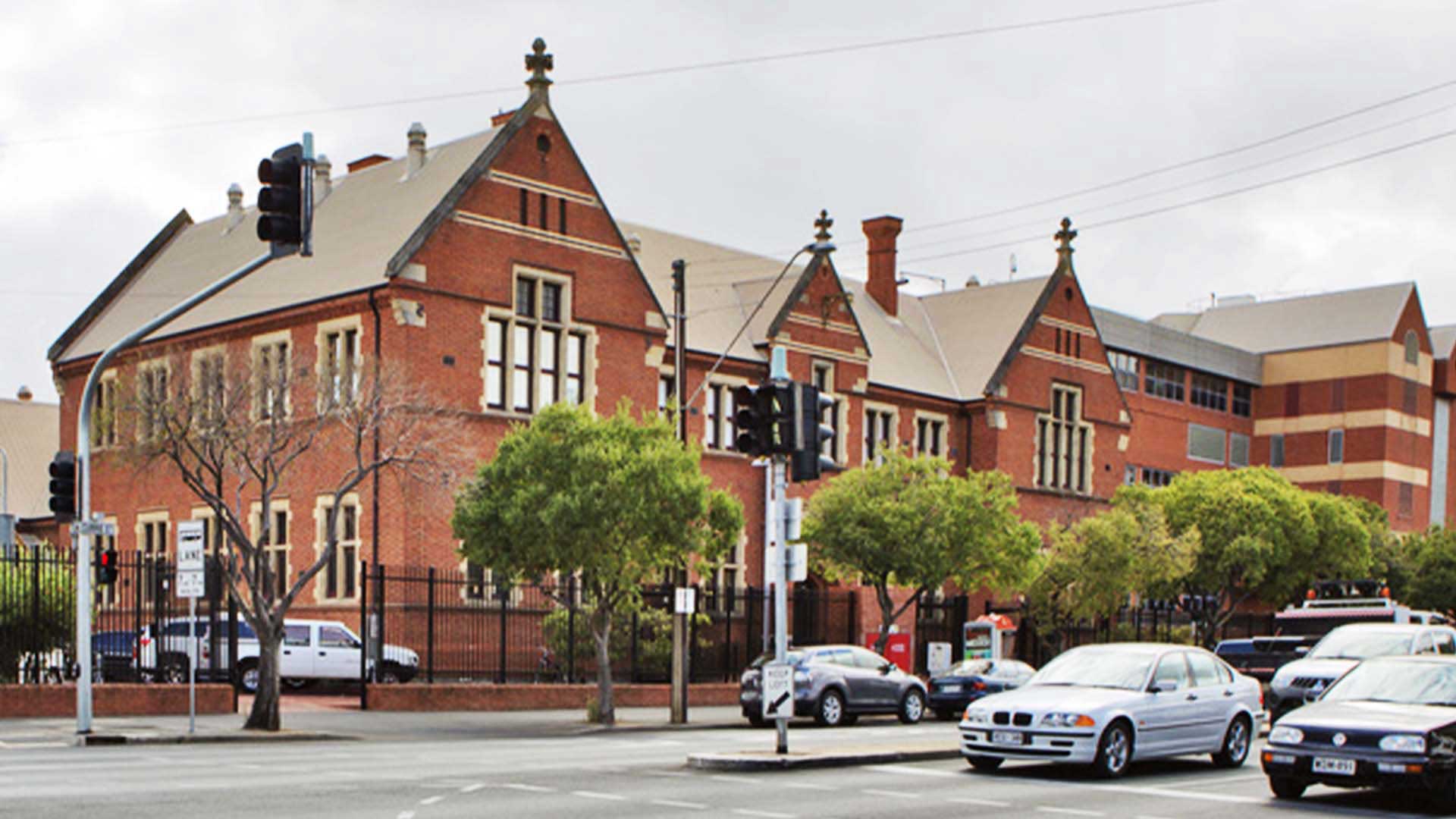 Currie Street Model School from 1891 in Adelaide city used for trainee ...