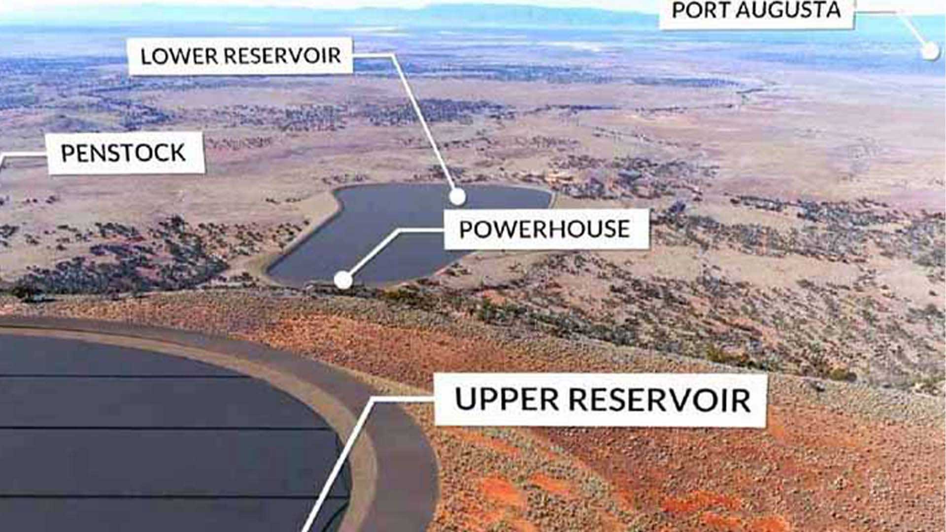 Only one of six pumped hydro power storage projects proposed for