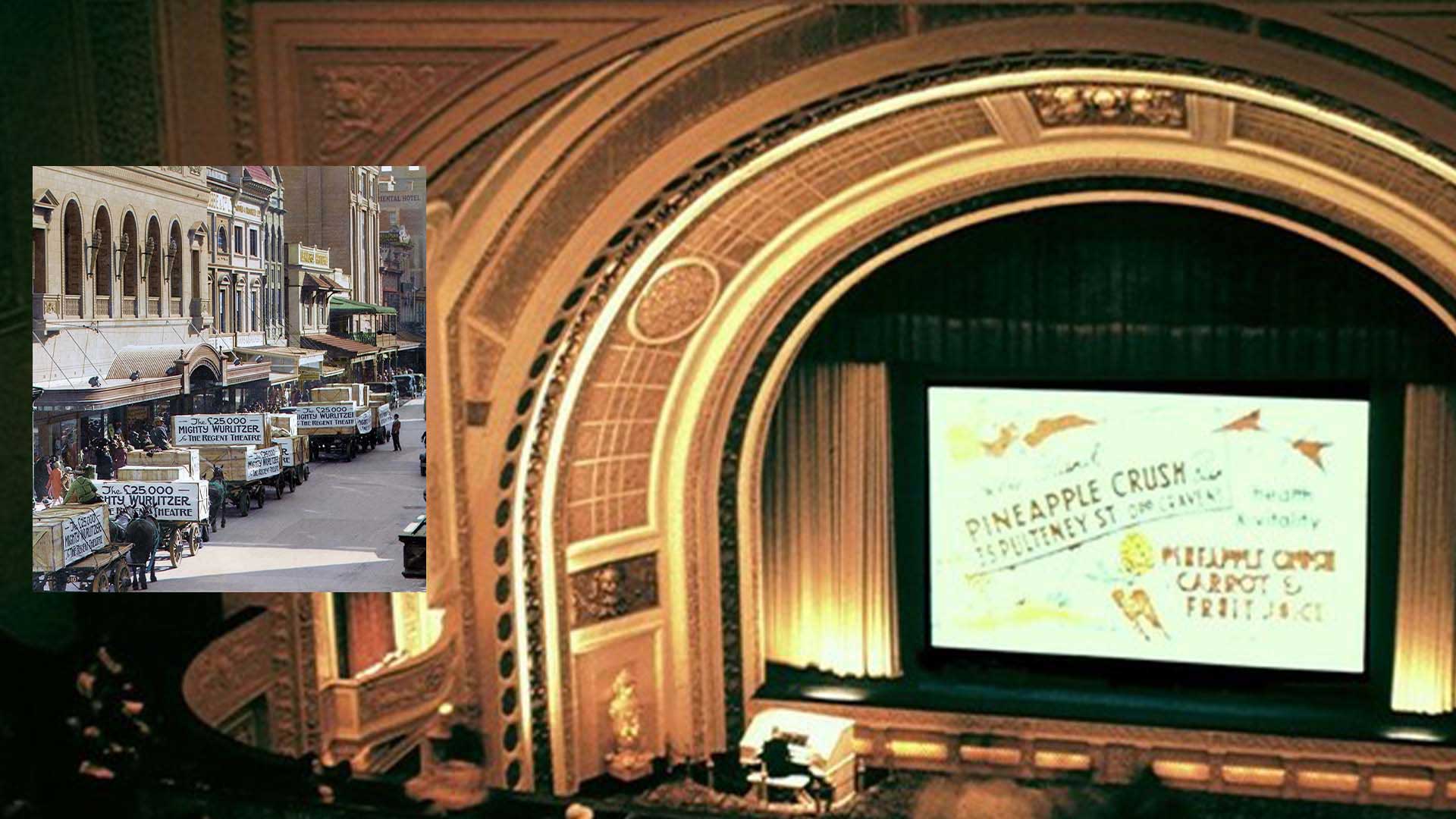 The 'mighty' Wurlitzer organ sound fills Adelaide's Regent Theatre