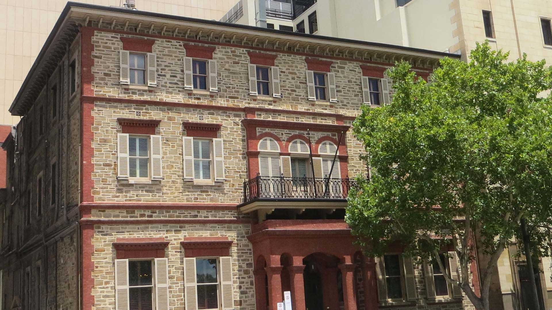 Adelaide Club the home on North Terrace for South Australia's 19th