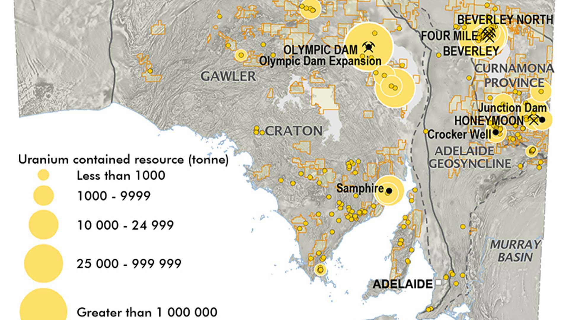 Olympic Dam Mine Biggest Uranium Oxide Producer In Australia From World 