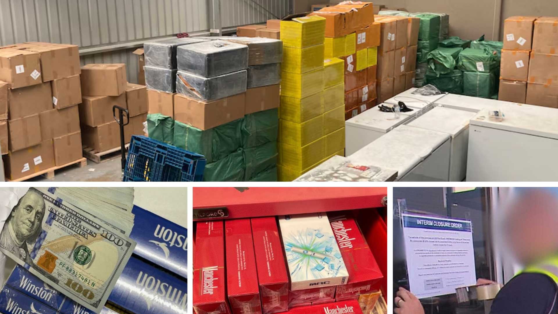 Police join major illicit South Australia tobacco crackdown from 2024 as  organised crime brings shops arson and threats