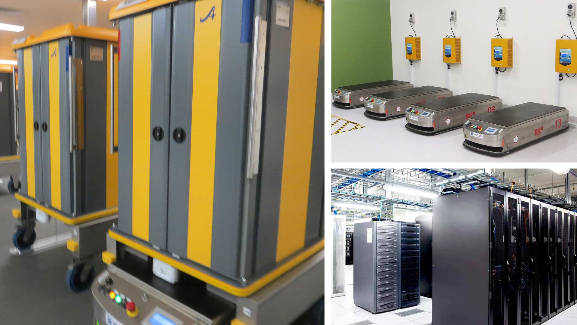 Royal Adelaide Hospital automated pharmacy and food distributors among