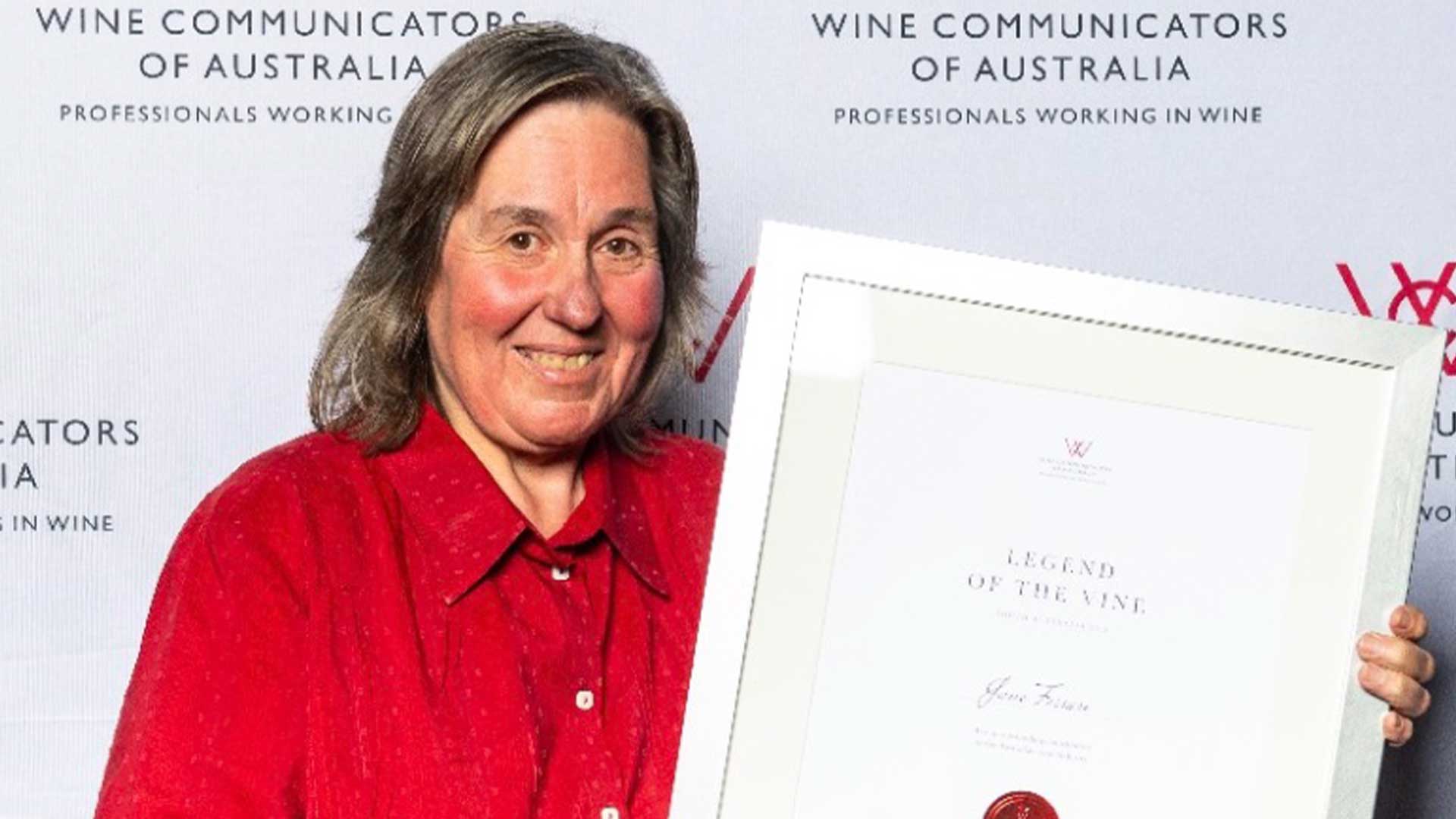 Jane Ferrari Given South Australian Wine Legend Status In 2023 For Worldwide Story Telling In